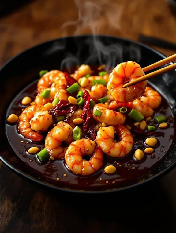 spicy kung pao shrimp recipe