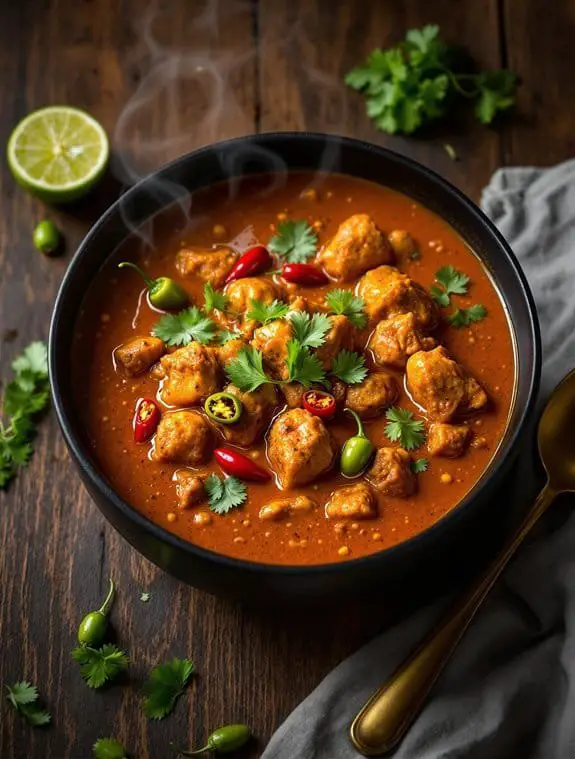 spicy madras curry preparation steps