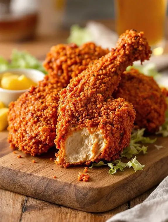 spicy nashville hot chicken preparation
