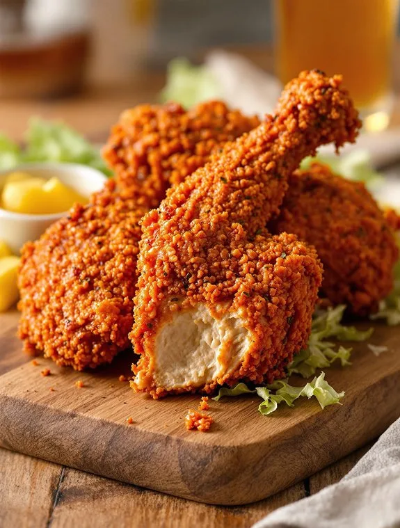spicy nashville hot chicken preparation