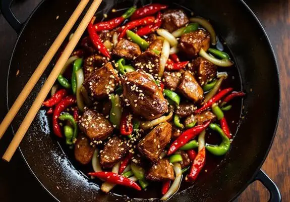 spicy szechuan beef recipe