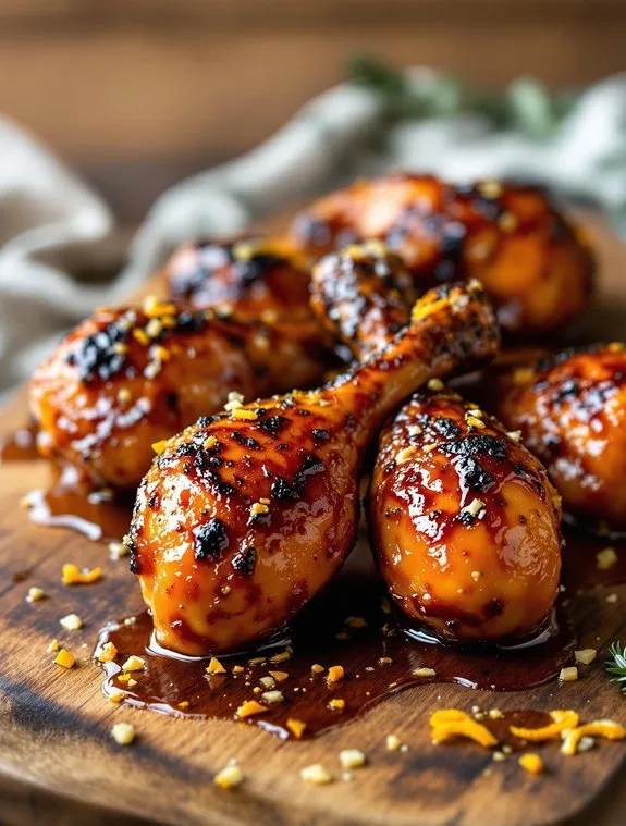sweet and sticky chicken