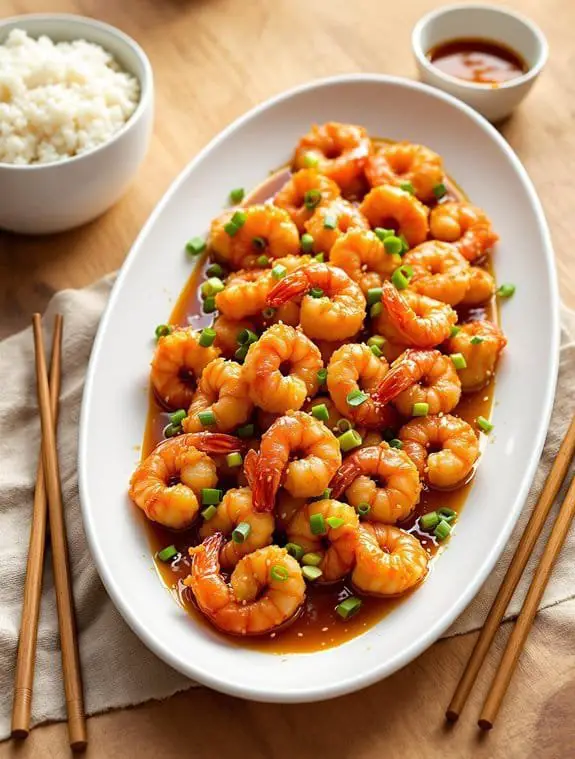 Sweet-and-Golden Honey Shrimp Recipe