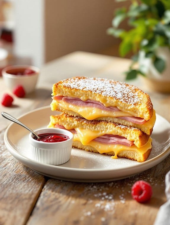 sweet savory monte cristo delight