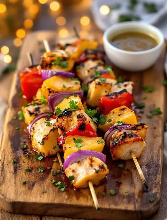 sweet smoky grilled chicken