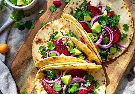 Roasted Beetroot Taco Recipe