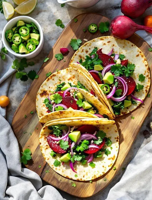 Roasted Beetroot Taco Recipe