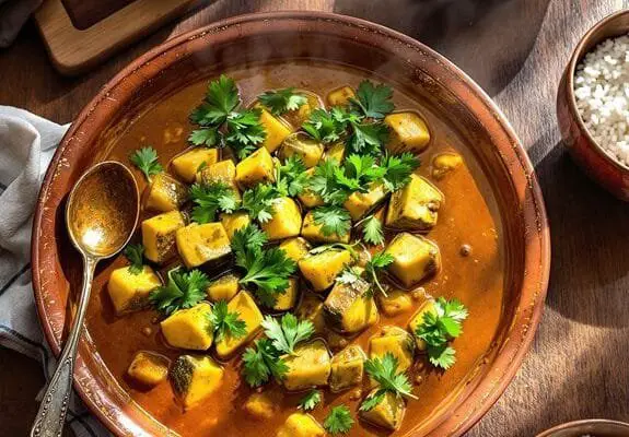 tasty homemade indian dish