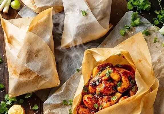 Aromatic Asian Paper-Wrapped Chicken Recipe