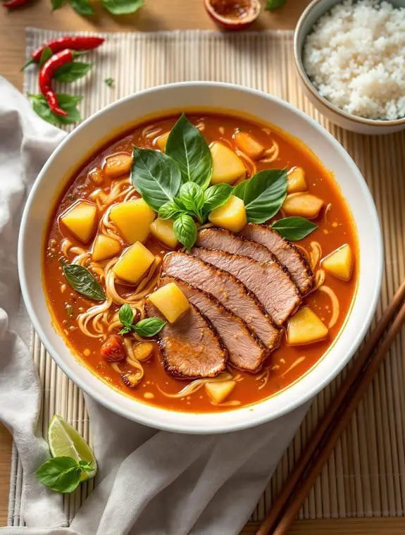 Aromatic Thai Red Duck Curry Recipe
