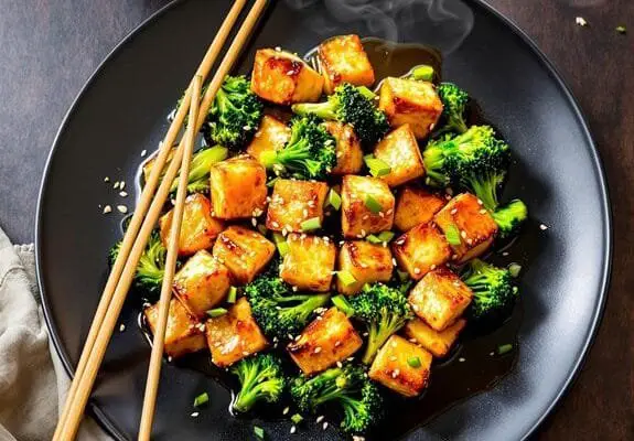 Crispy Asian Tofu & Broccoli Stir-Fry Recipe