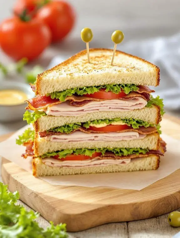 Classic Triple-Decker Club Sandwich Recipe
