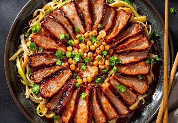 Sizzling Chinese Twice-Cooked Pork Belly Recipe