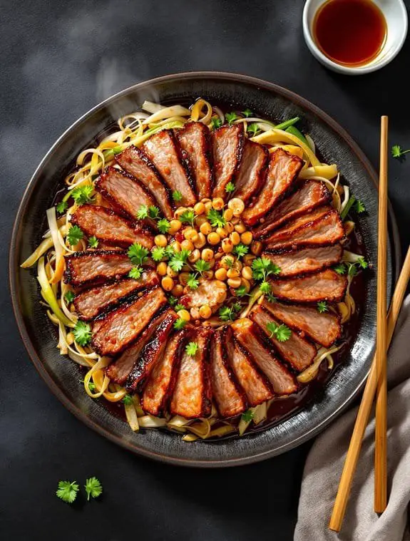 Sizzling Chinese Twice-Cooked Pork Belly Recipe