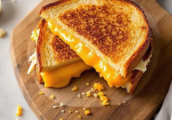 Ultimate Creamy Grilled Cheese Recipe