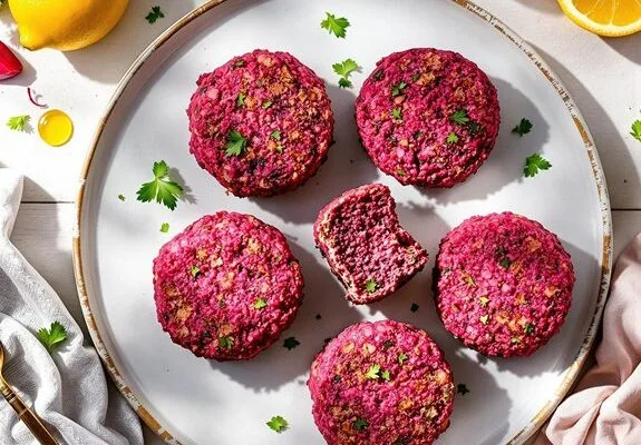 Pink & Perfect: Vibrant Beetroot Falafel Recipe