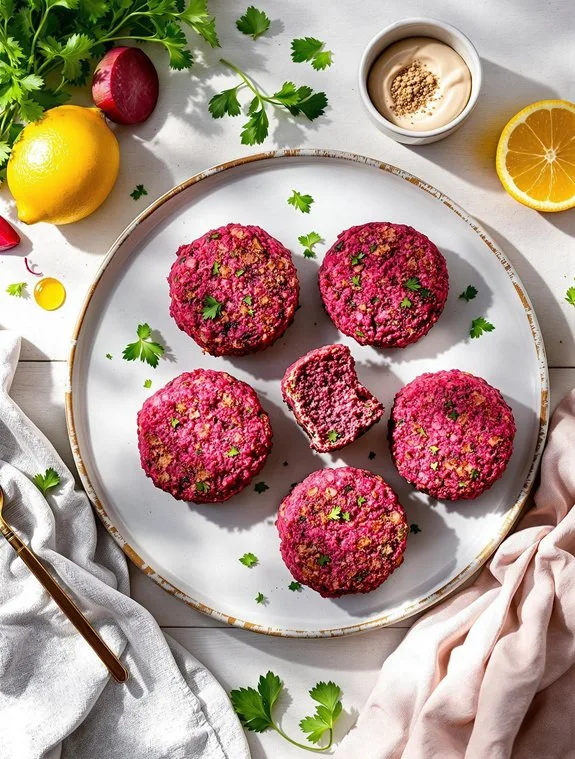 Pink & Perfect: Vibrant Beetroot Falafel Recipe