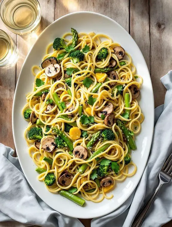 Spring Garden Pasta Primavera Recipe