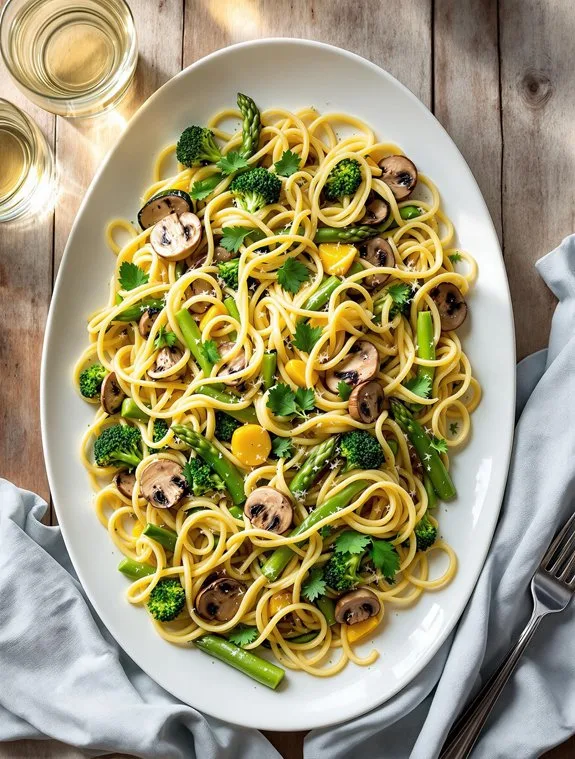 Spring Garden Pasta Primavera Recipe