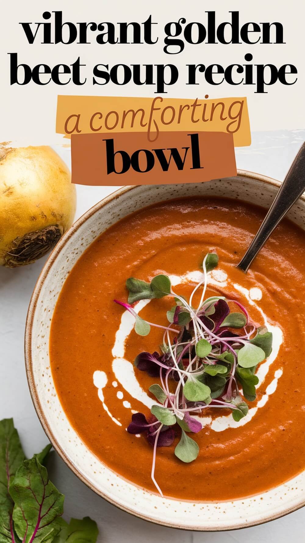 Vibrant Golden Beet Soup Recipe: A Comforting Bowl - Forks & Figs